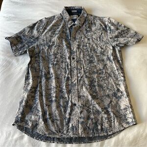 EUC 7 Diamonds Vintage Hawaiian Button Down Shirt